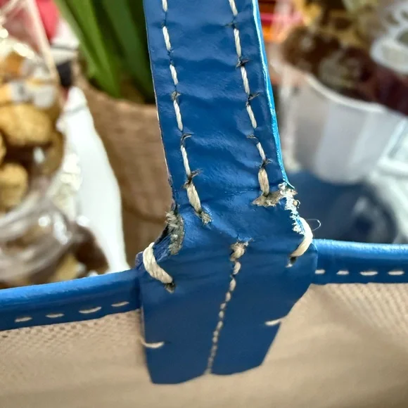 Goyard Blue Monogram Tote - Picture 16 of 16